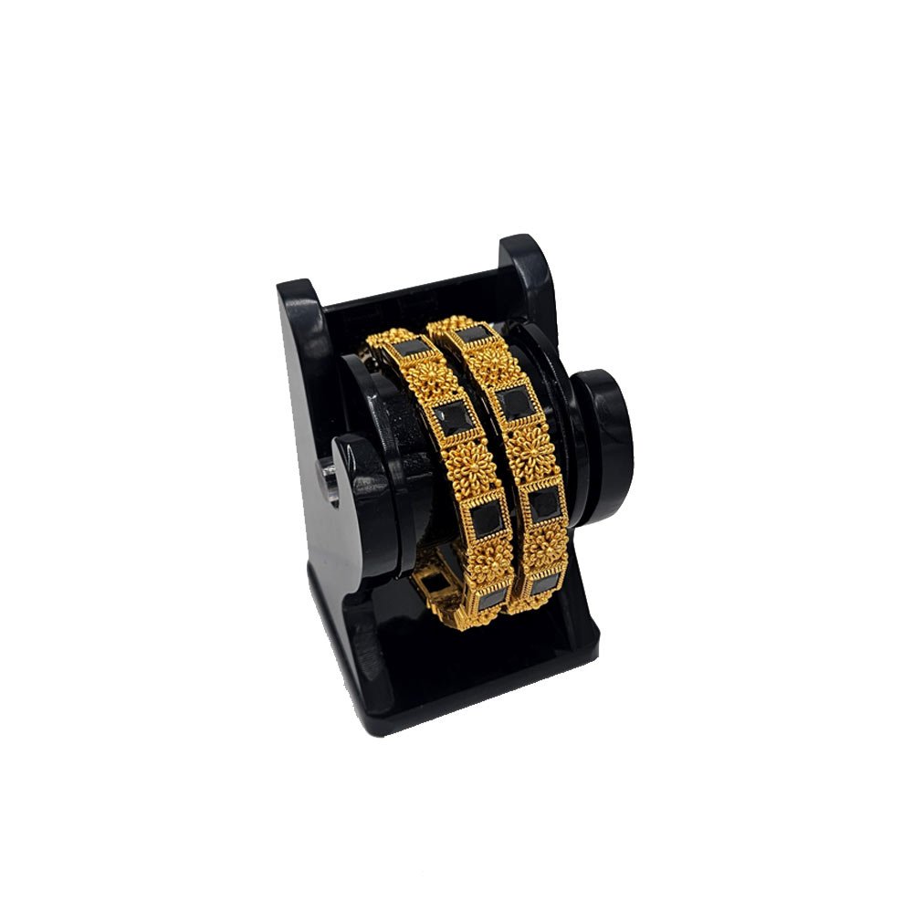 Traditional Gold Enamel Kada