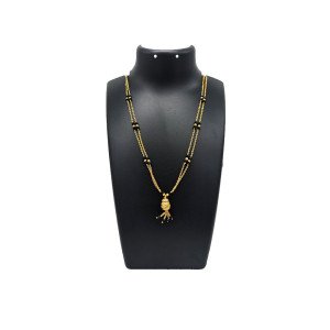 Double Chain 1 Gram Gold Mangalsutra